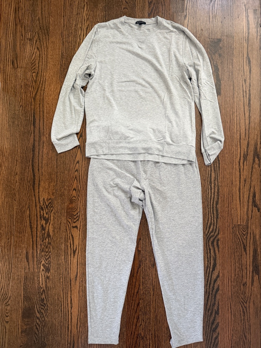 Beyond Yoga Gray Modal Sweatshirt & Jogger Set M/L Made in USA